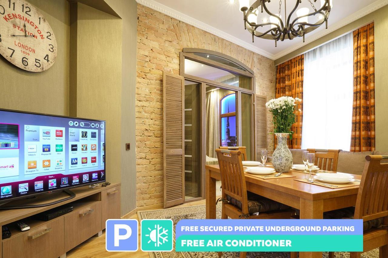 Oldrigaluxapart Free Parking Ngoại thất bức ảnh
